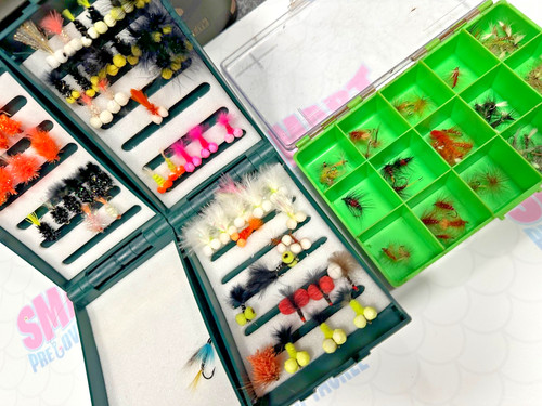 Trout fly fishing boxes - trout,