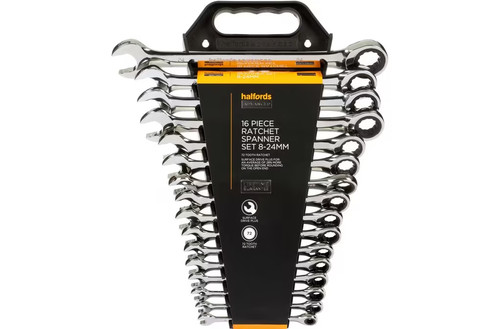 Halfords advanced 16pc ratchet - halfords,