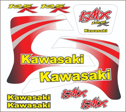 Kawasaki kmx 125r - decals,