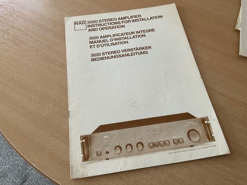 1980 nad 3020 am fm - nad,