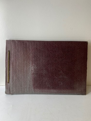 Vintage antique leather bound - vintage/antique,
