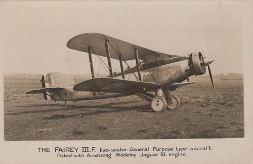 Fairey iiif raf biplane - fairey,