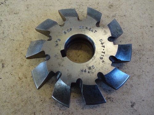 3dp gear cutter 20 degree - 3dp, no.3