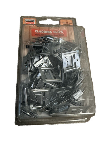 100 fast fixing clips - 100,