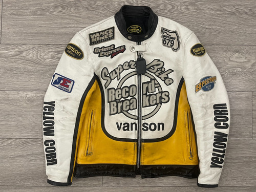 Vanson leathers yellow corn - leathers,