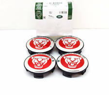 Genuine new Jaguar Red wheel centre caps
