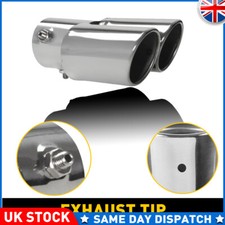 63mm Car Tailpipe Twin Exhaust