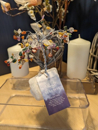 Chakra crystal tree - chakra, ,