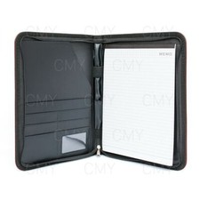 Conference Folder A4 Clipboard PU Leather Portfolio Document Organiser 