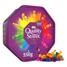 Nestlé Quality Street Chocolate Tub 550g Iconic Christmas Assorted Selection