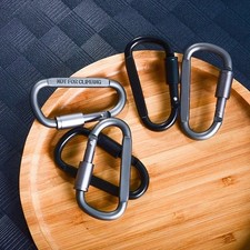 4 Pcs 8CM Carabiner Clip Hooks
