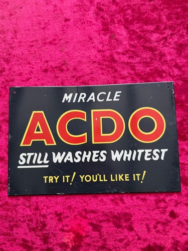 Vintage acdo washing powder - vintage,