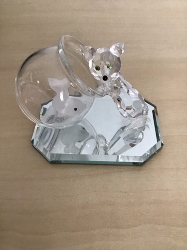 Glass ornament with fish - fish, in