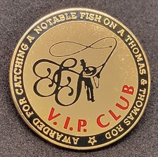 THOMAS AND THOMAS FLY ROD BADGE