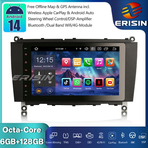 Android car stereo sat - 8", 14