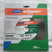 Norton Clipper 200 x 30/25.4mm Ceramic Standard Diamond Blade
