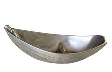 MARIPOSA Brillante Boat Dory Server Sand Cast Recycled Aluminum Divided Nautical