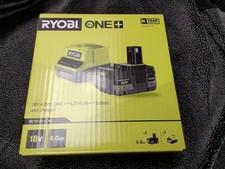 Ryobi 18v 4ah battery plus 2ah