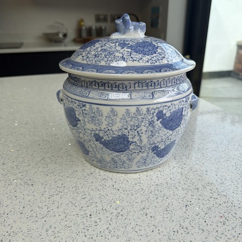 Oriental ginger jar potiche - oriental, in