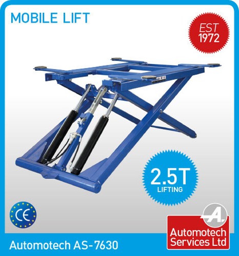 Mobile scissor car lift - mobile,
