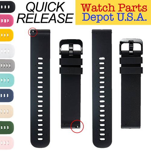 Genuine silicone watch band - genuine,