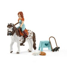 Schleich 42518 Mia and Spotty horse toy play set Horse Club toys Shetland Pony