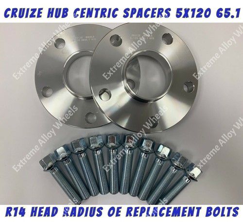 Alloy wheel spacers 25mm - 25mm, 2