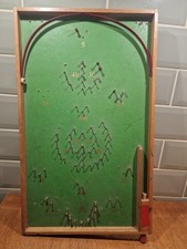 Vintage Bagatelle Game Green