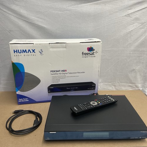 Humax foxsat hdr 320gb - humax, foxsat-hdr