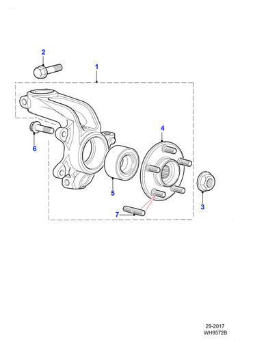 Jaguar hub type 2 - hub, 2.2