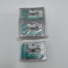 3x MAXELL MC-60 UR Micro Audio