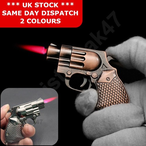 Lighter jet flame gun pistol - flame, gun/pistol