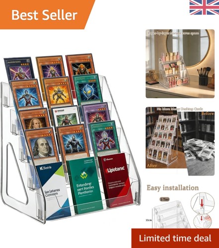 Elegant tier acrylic card - elegant, 5-tier