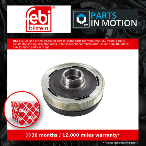 Crankshaft pulley fits - crankshaft, mini
