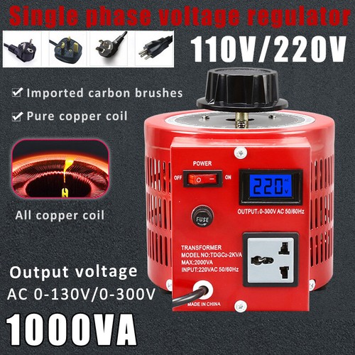 1000va 130v 300v - 0-130v/300v, adjust