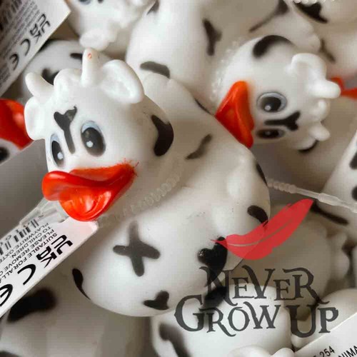 Ngu white cow duck ducks - cow,