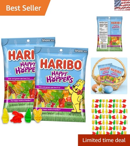 Happy hoppers gummi - gummi, 4