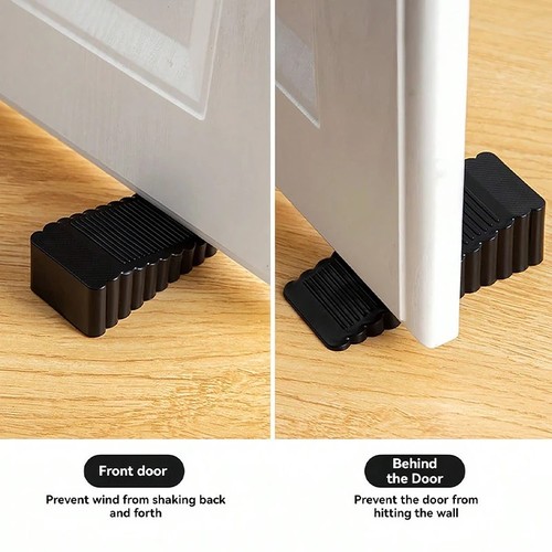 Silicone door stopper wedge - stopper,