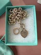 Tiffany & Co Return to Tiffany Heart Tag Toggle Necklace 16"