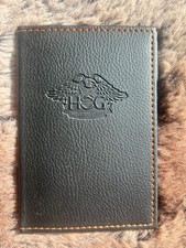 Black Faux Leather Harley