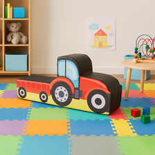 Kids Soft Play Children's Tractor Ride-On Soft Play Activity Toy, Top Quality