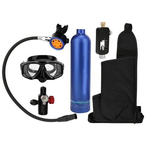 Blue aluminium empty - 1l,