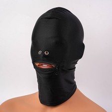 Zipper Muzzle Open Mouth Hood