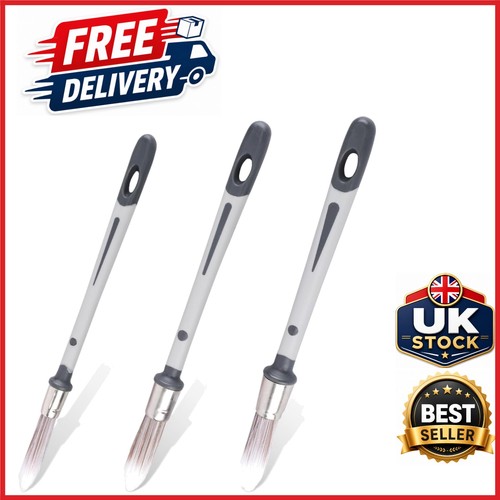 Paint edger brushes - set, 3pcs