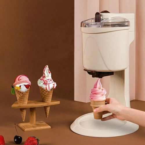 Ice cream machine home mini - cream,