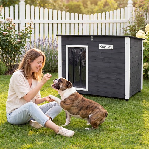 Outside pet shelter for - pet,