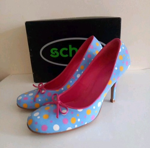 Schuh mid blue spot heel - mid,
