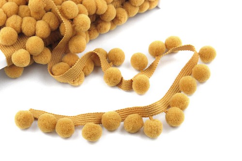 Mustard honey pom - mustard,