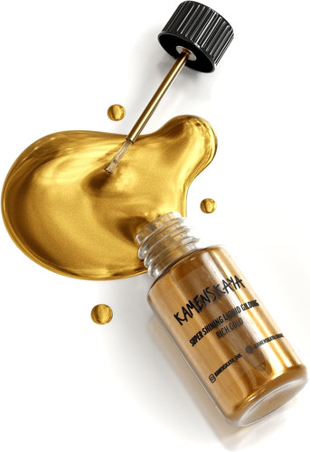 Liquid gold leaf paint - liquid,