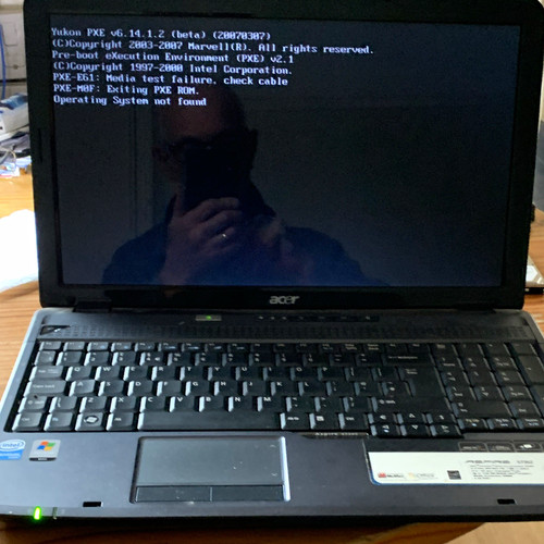 Acer black notebook laptop - acer,